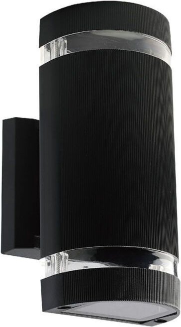 V-tac - led Wandleuchte mit 2xE27 Lampenfassung Doppelter Lichtstrahl Rund IP44