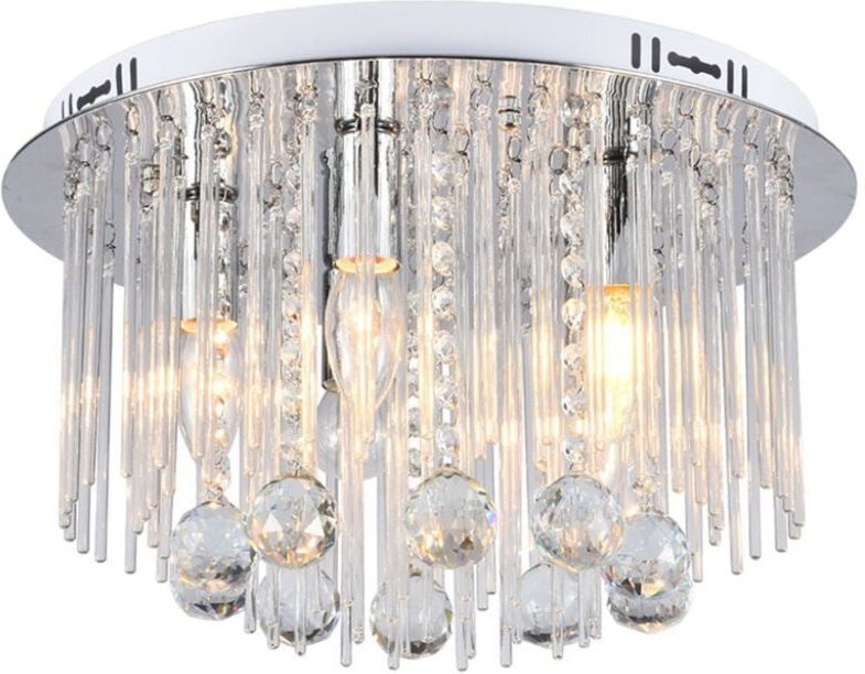 Designer-Deckenleuchte E14 IP20 Chrom