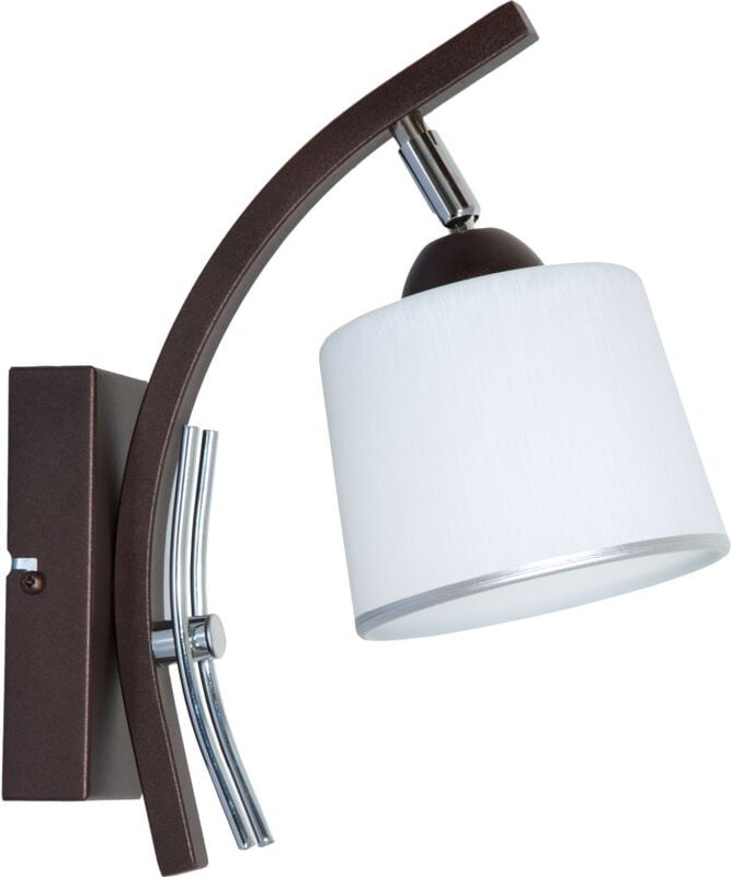 Elegante Wandleuchte Glasschirm LED 1X60W