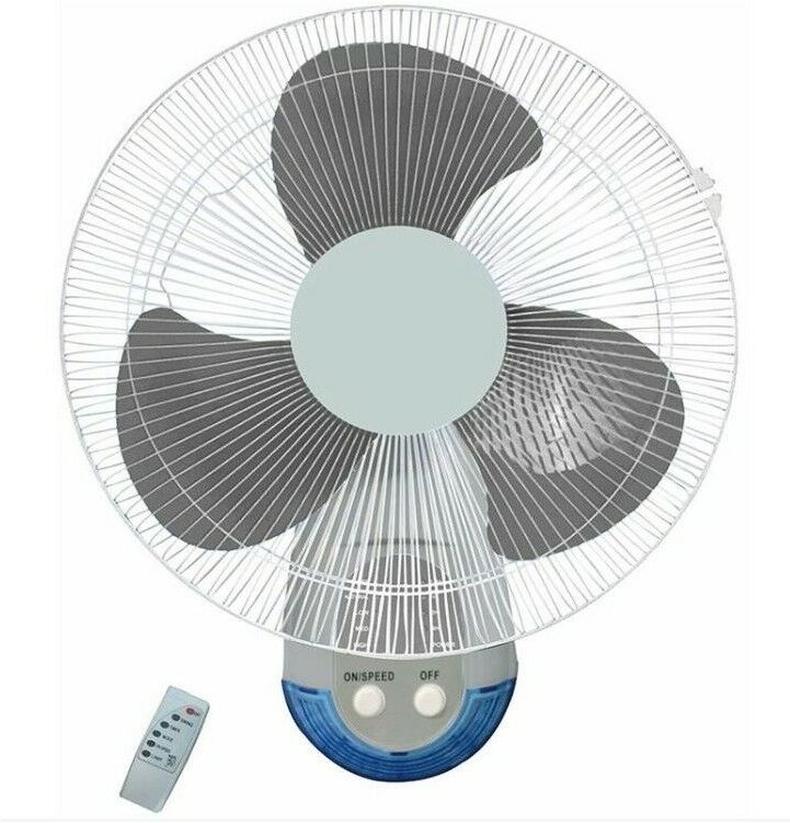 Suinga - Wandventilator 45W mit Fernbedienung, 48x43x30 cm