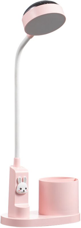 Schreibtischlampe, Tischlampe fürs Arbeitszimmer mit Bleistifthalter, Nachtlampe mit automatischem Farbwechsel, dimmbare...