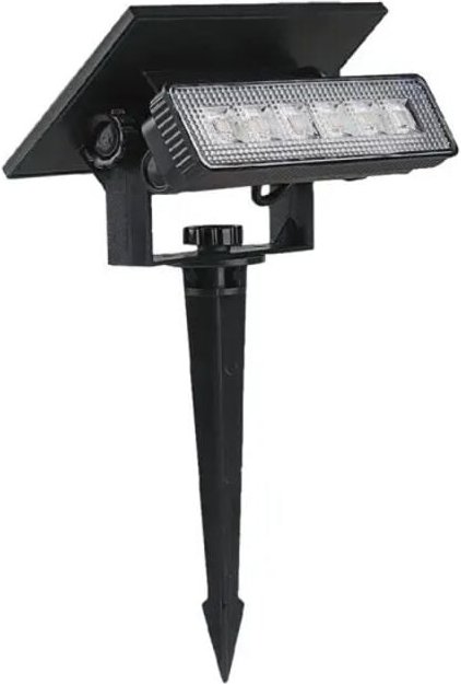 Solar Gartenleuchte IP65 Wasserdicht Schwarz 80 Lumen 3000K