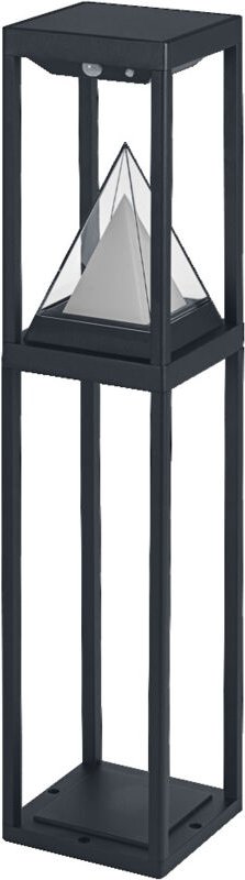 Smart+ Outdoor Bluetooth Solar-Wegeleuchte, mit warmweißem (3000K) und Farblicht, ohne Strom nutzbar, bis 2,5 Stunden Br...