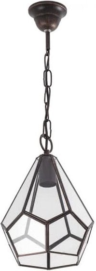 Meine Lampe - Silber Estepa Deckenleuchte 2xe27 25x25x11