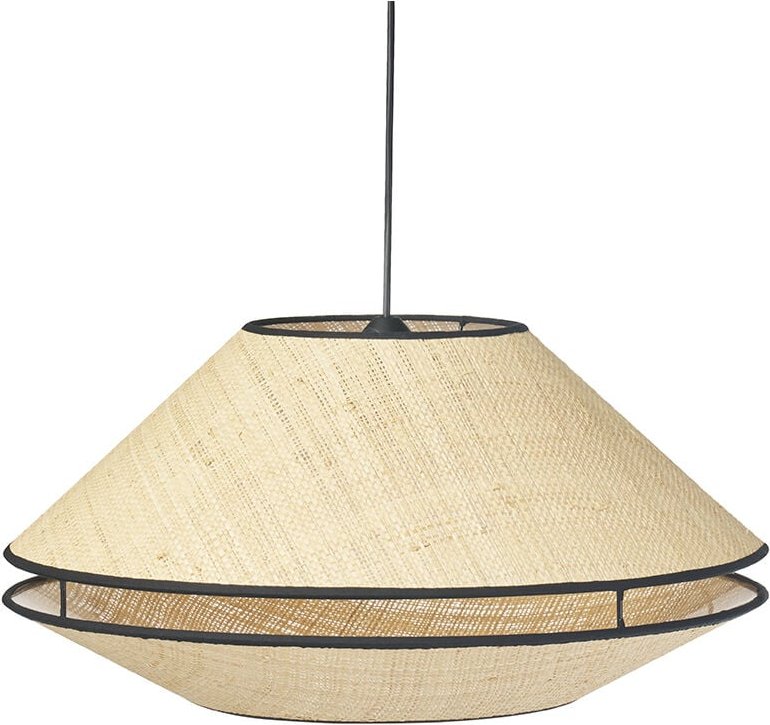 Natürliche Rattan-Hängelampe D50 cm koya