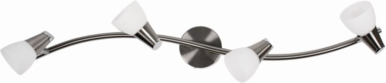 Candellux SELIA 94-70005 silberne Deckenleuchte