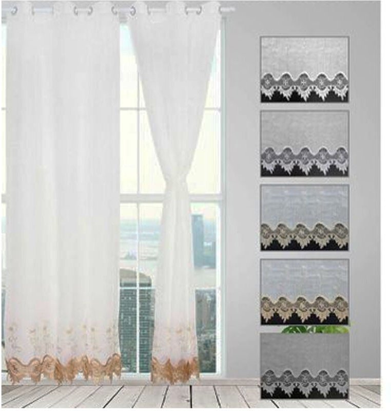 Trade Shop Traesio - Trade Shop - tend veruska pannello singolo 6 borchie finestra cucina bastone 140X280CM -