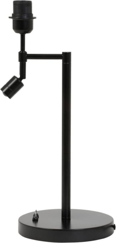 Light & Living - tischlampe - Montana - schwarz - metall -