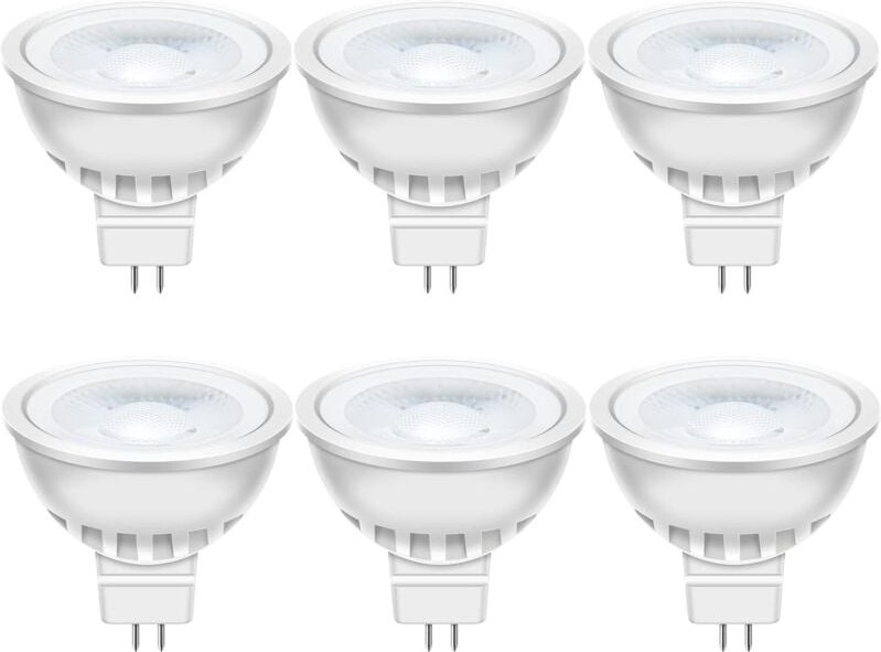 GU5.3 led warmweiß MR16 LED 5W Lampe 12V, 50 Watt ersetzt, 2700K Warmweiß 38° Abstrahlwinkel LED Spot MR16, 560Lm AC/DC ...