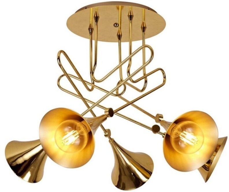 Inspired Mantra - Jazz Oro - Decke 5 Licht E27, Gold