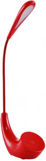 Ankerlampe 5w 6000k rot 375lm 43x7,5x15,5 cm dimmbar 3 Intensitäten, flexibel, einstellbar und taktil