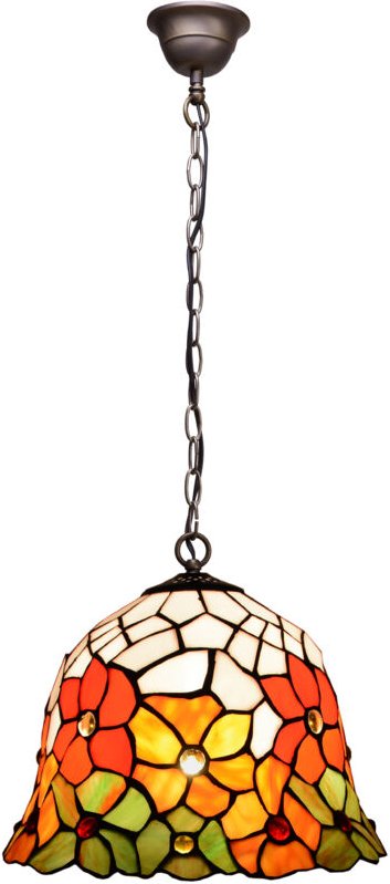 Deckenpendelleuchte mit Kette und Lampenschirm mit 40 cm Durchmesser Bell-Serie