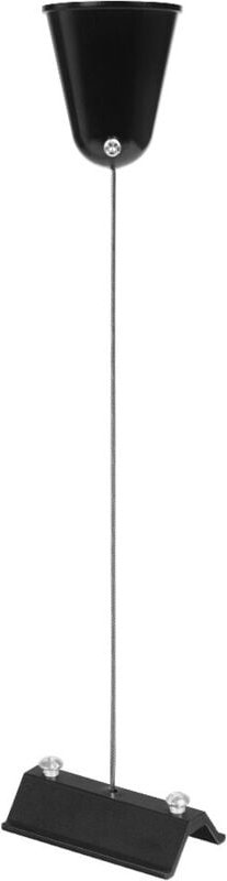 Ledvance - tracklight optionales Abpendelzubehör, schwarz, für das einfache Abpendeln von Stromschienen, modernes, lofta...