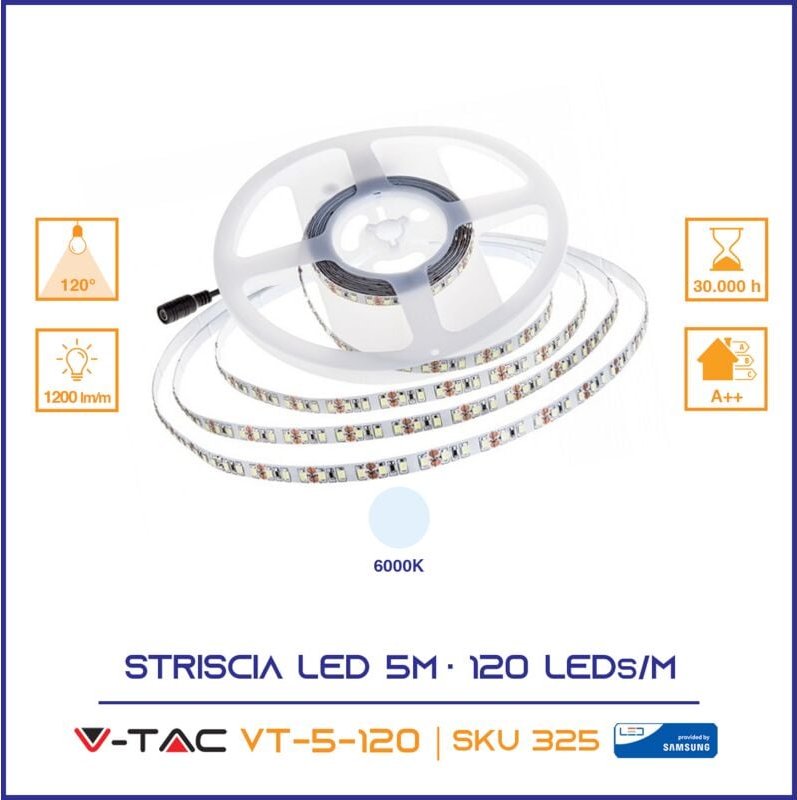 V-tac Slim Metal Netzteil 100W 12V 8,5A 2Ausgänge 199x62x31mm IP20 Dimmbar