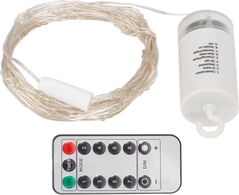 Lichterkette, Lichtervorhang-Lichterkette, dekorative Lampe für Garten und Zuhause