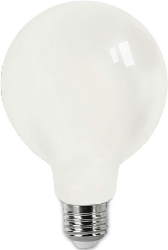 E27 G80 LED Filamentlampe (8W 6400K 800lm) IP20 Ø8x11,8cm opalweiß