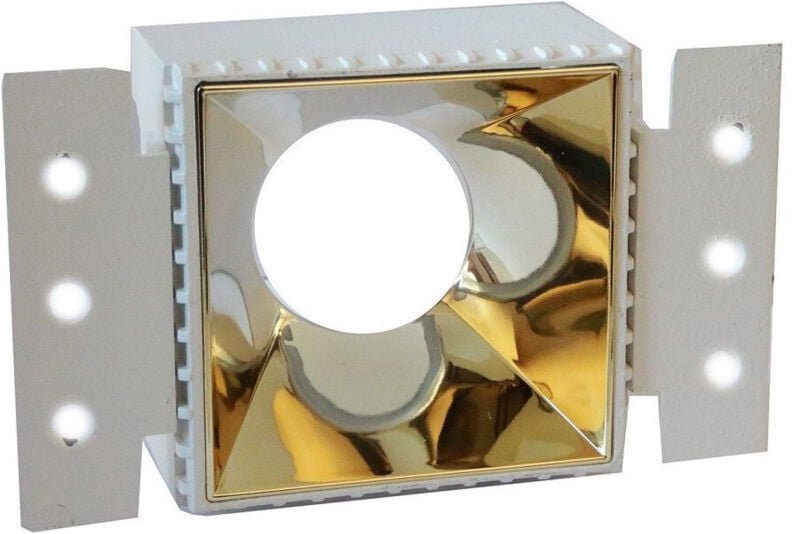 Trade Shop - lampadine led FARETTOGU10 7WATT für cartongit - Platz Gold