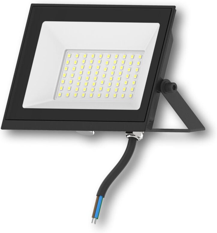 Ledkia - led Fluter 50W 120 lm/W IP65 S3 5000K Nein Schwarz Kaltweiß