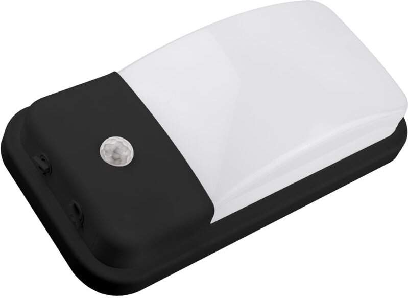 Matel led Wandleuchte IP65 Sensor 20w kaltschwarz