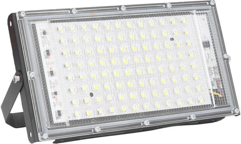 Projecteur LED 100W 10000 Lumens Étanche IP66 Blanc Froid 120° 220V-240V Éclairage Extérieur