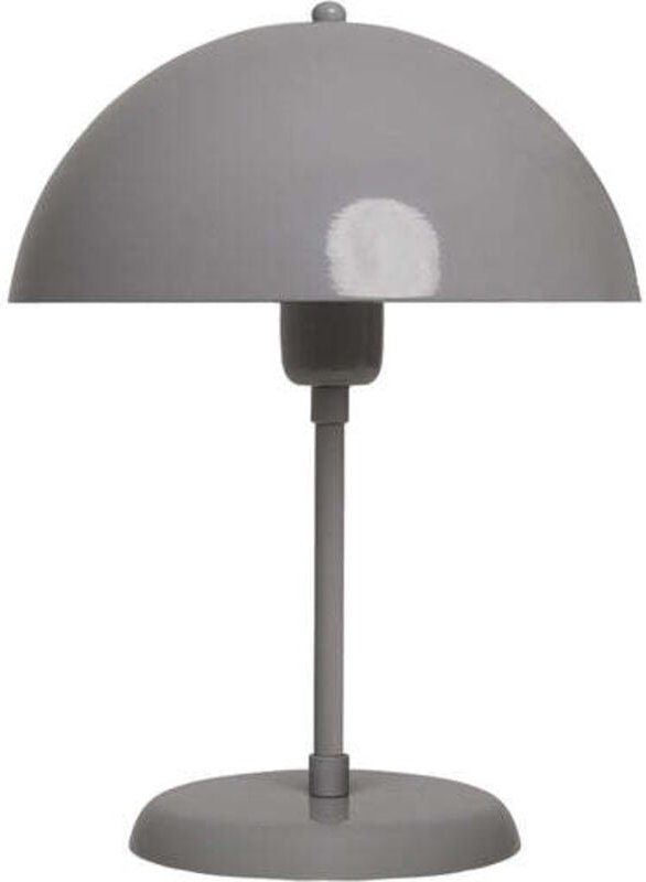 Champignon Moderne Grau Tischlampe, Wohnbeleuchtung, Metallkopfteil, Nachttischlampe, Leselampe