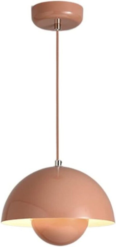 LED-Pendelleuchte, kugelförmige Deckenleuchte, Hängelampe aus Metall im modernen Stil für Wohnzimmer, Schlafzimmer, Essz...