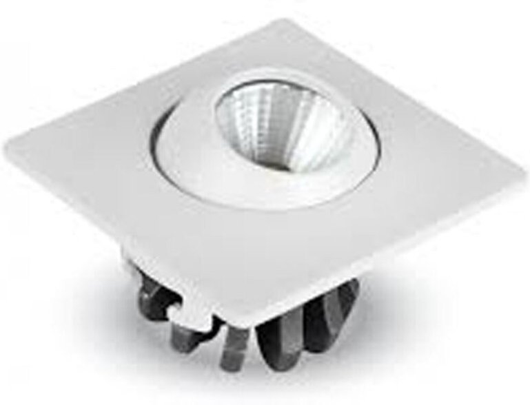 Trade Shop Traesio - Trade Shop - faretto 3W orientabile da incasso bianco mit alter für cartongesso -