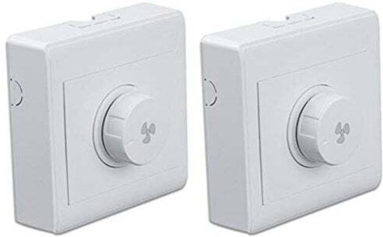Set mit 2 Einstellungen für Deckenventilatoren, stufenlose Geschwindigkeitsregelung, Wandschalter, 220 V, 10 A, für 300-...