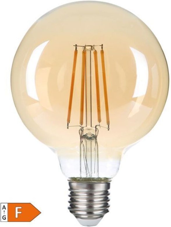 GSC - Vintage LED-Lampe G80 7W 2500K