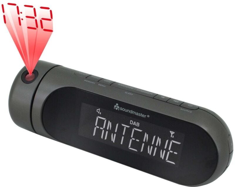 UR6700AN Radiowecker dab+, ukw Schwarz - Soundmaster