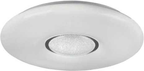 Reality LED Deckenleuchte Lia weiß, chrom, Fernbedienung Deckenleuchte