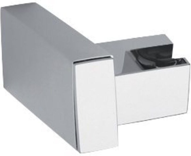 Wandlampe in quadratischer, verstellbarer Ausführung aus ABS-Chrom