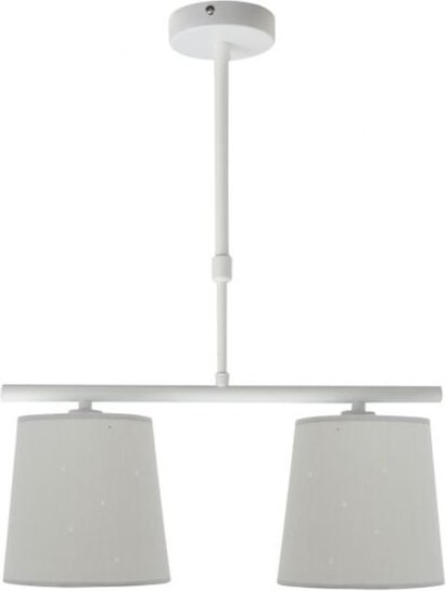Fabrilamp - Bewusstseinslampe 2xe14 grau regx39x16 cm