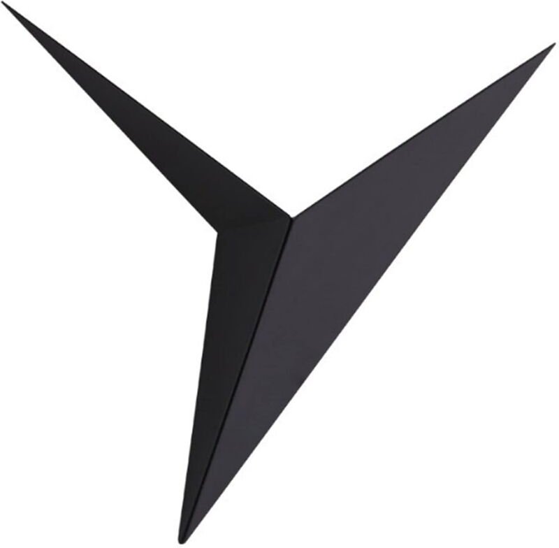 Minimalistische Dreieck-Wandlampe, Moderne LED-Wandleuchte, Innenwandleuchten, Nordische Metall-Nachttisch-Wandleuchten ...