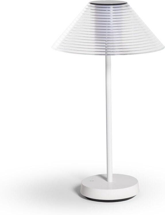 Ledkia - led Tischlampe 2W Tragbar mit Batterie usb wiederaufladbar Katuma Weiß