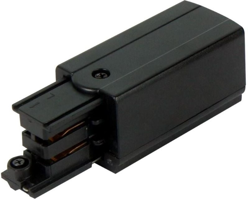 Led Line - Stromversorgung für 3 phasen-schienen lumicanto links Schwarz prime