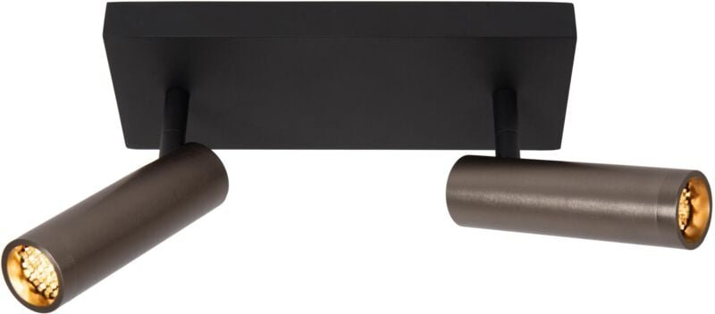 Lucide GRADO - Deckenstrahler - 2xGU10 (MR11) - Grauguss