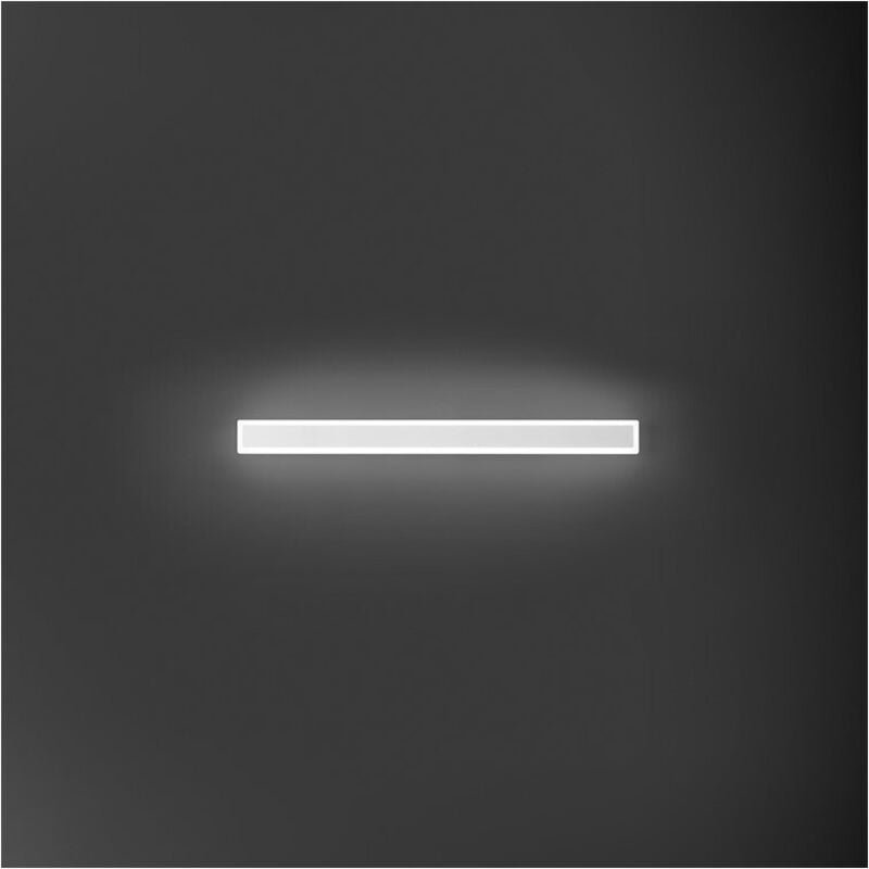 Wally LED-Wandleuchte aus Aluminium 22W 3000K Perenz 100 cm Weiß