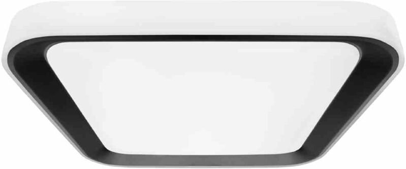 LED Deckenleuchte schwarz 40x40cm QUADRO Milagro 7929