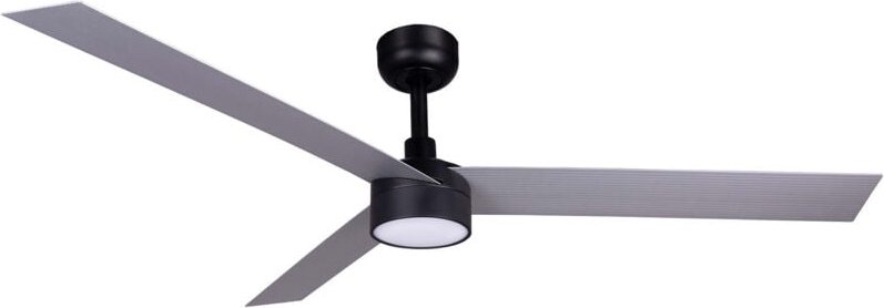 Faro Cruiser xl 3-Blatt-Deckenventilator Mattschwarz, Aluminium mit Licht 2700 - 4000 - 6500K Wiz Smart System