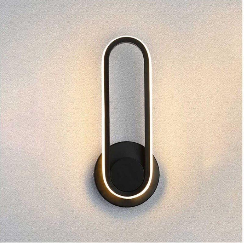 Trade Shop - 9W 3-stufige drehbare LED-Wandleuchte 3000K 4000K 6000K ELEGANTE Wandleuchte 230V -