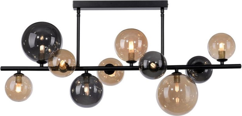 Thumbnail - Paul Neuhaus Popsicle Halbbündige Deckenleuchte Schwarz 10xG9