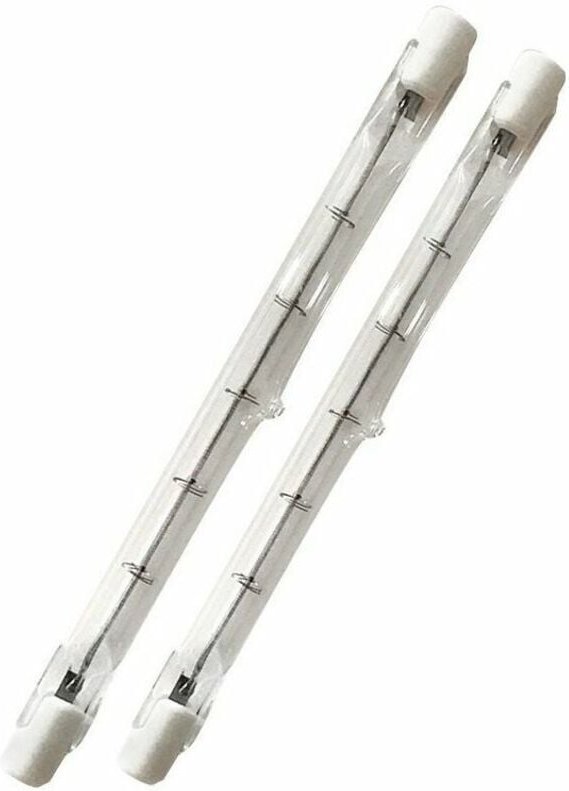 Thumbnail - CHOYCLIT 500 W R7s-Röhre, 118 mm, Halogen, dimmbar, Warmweiß 2800 K, lineare R7s-Stiftlampe, 11000 lm, AC 200–240 V, für...