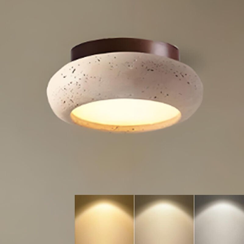 Pendelleuchte im Retro-Design – Mini-Deckenleuchte, dimmbar, 3000K/4500K/6000K (15 cm) – Dekorative Beleuchtung für Wohn...