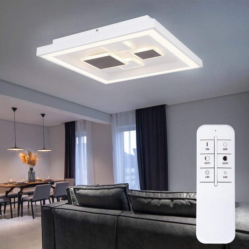 Etc-shop - led Decken Lampe Leuchte Fernbedienung Dimmbar Memory Funktion Farben Fixierbar