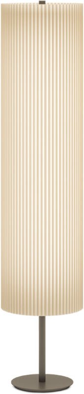 E7 castiglia handgefertigte Pongé-Plissee-Stehlampe