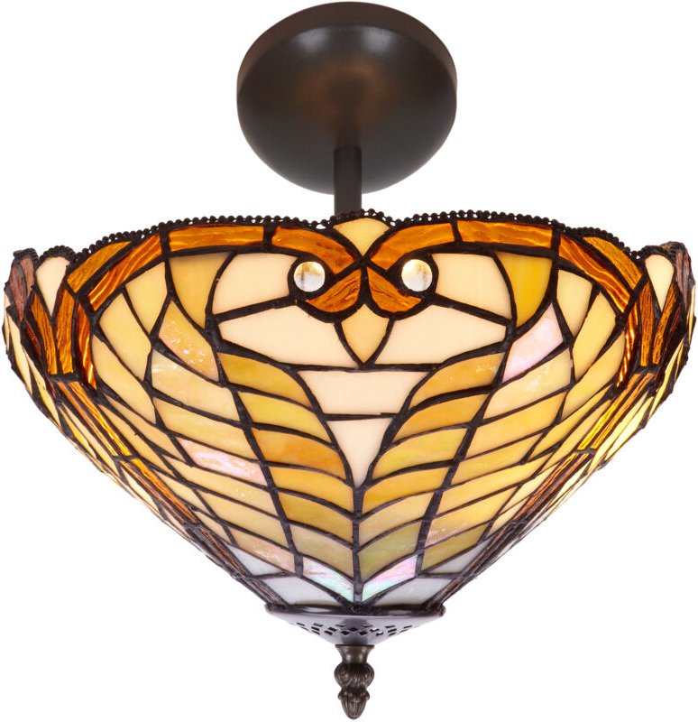 Niedrige Deckenleuchte mit 30 cm Durchmesser Schirm der Dalí-Serie