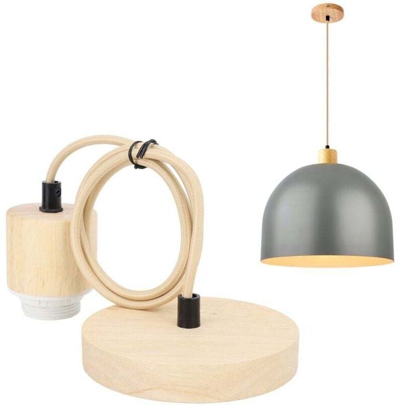 E27 Pendelleuchte, E27 Pendellampenfassung, E27 Pendelleuchten-Hängezubehör, für Deckenbeleuchtung Wohnzimmer, Schlafzim...