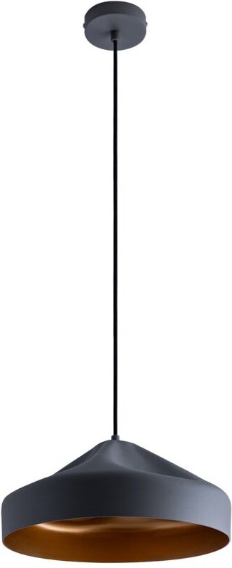 Pendelleuchte Hängelampe Esszimmer Küchenlampe Hängend Esstischlampe Innen Gold Grau-Gold, Design t + Leuchtmittel G95 K...