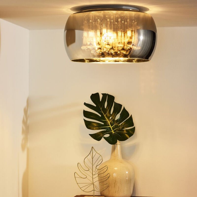 Lucide - pearl - Deckenleuchte - ø 40 cm - 5xG9 - Chrom